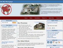 Tablet Screenshot of nobullmortgage.com